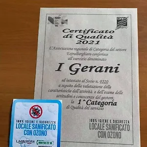 Bed & Breakfast I Gerani, Quartu SantʼElena